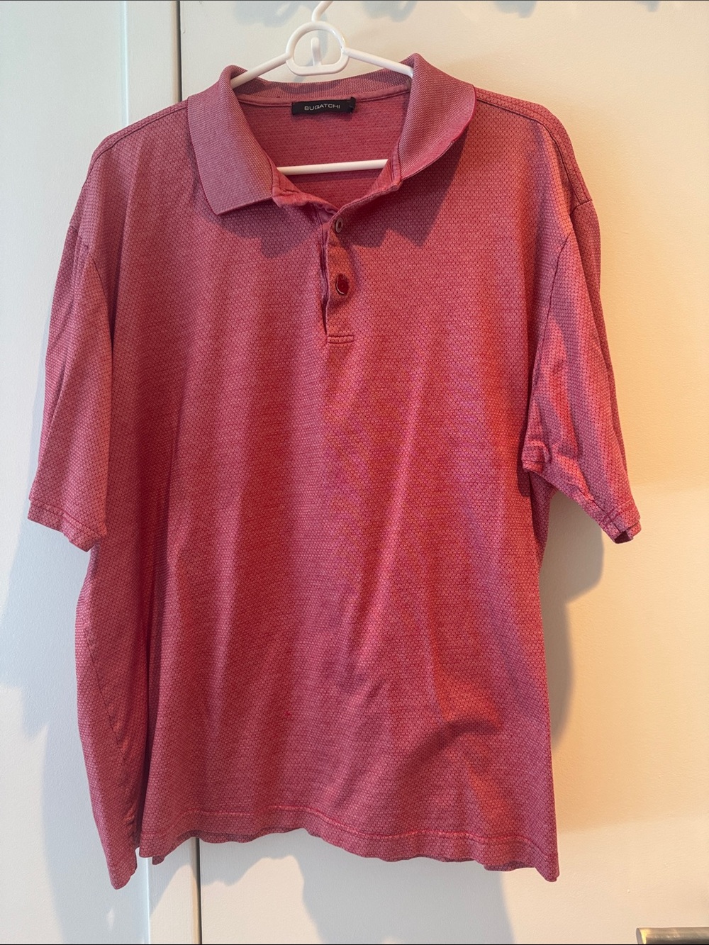 Bugatchi Men's Short Sleeve Polo